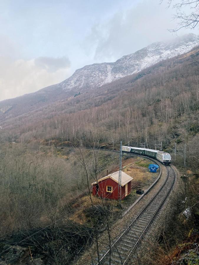 Indreli feriehus Flåm Eksteriør billede